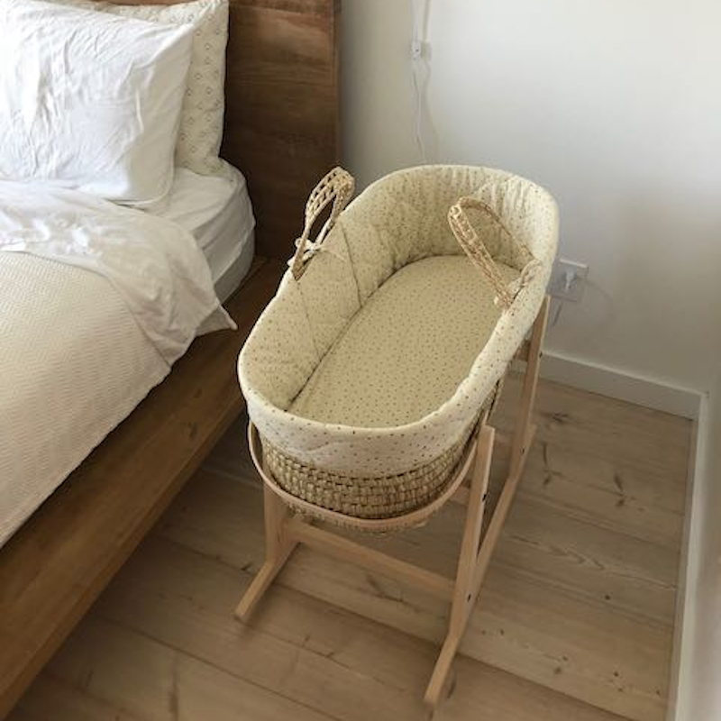 Addy & Sage Rocking Stand for Little Green Sheep Baskets